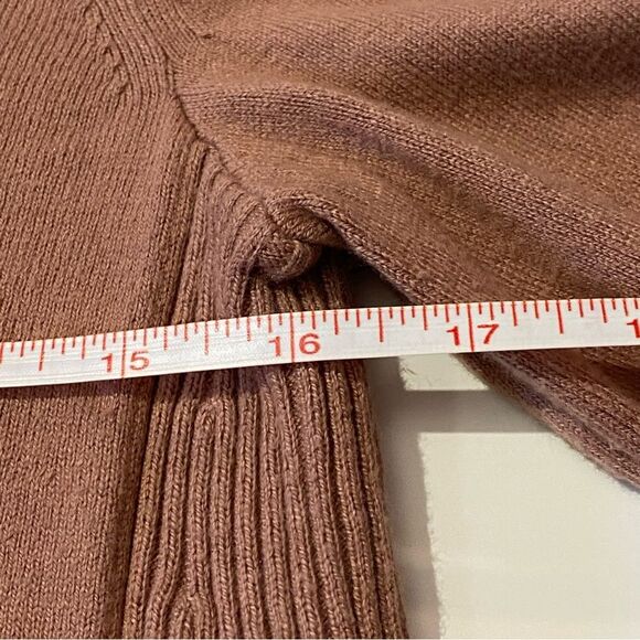 J.Jill Tan -Carmel Color Tunic Sweater Women's Size XS - Picture 9 of 12